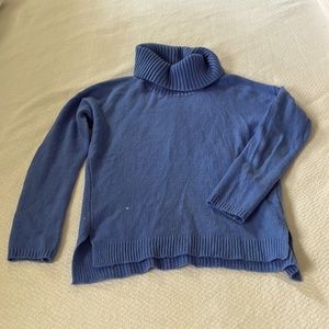 COPY - Gap blue cowl neck sweater